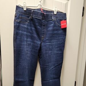 SPANX Dark Blue Denim Pants